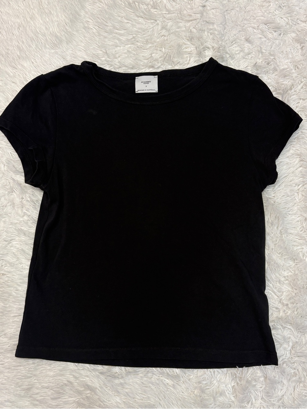Academy Australia Black Tee
